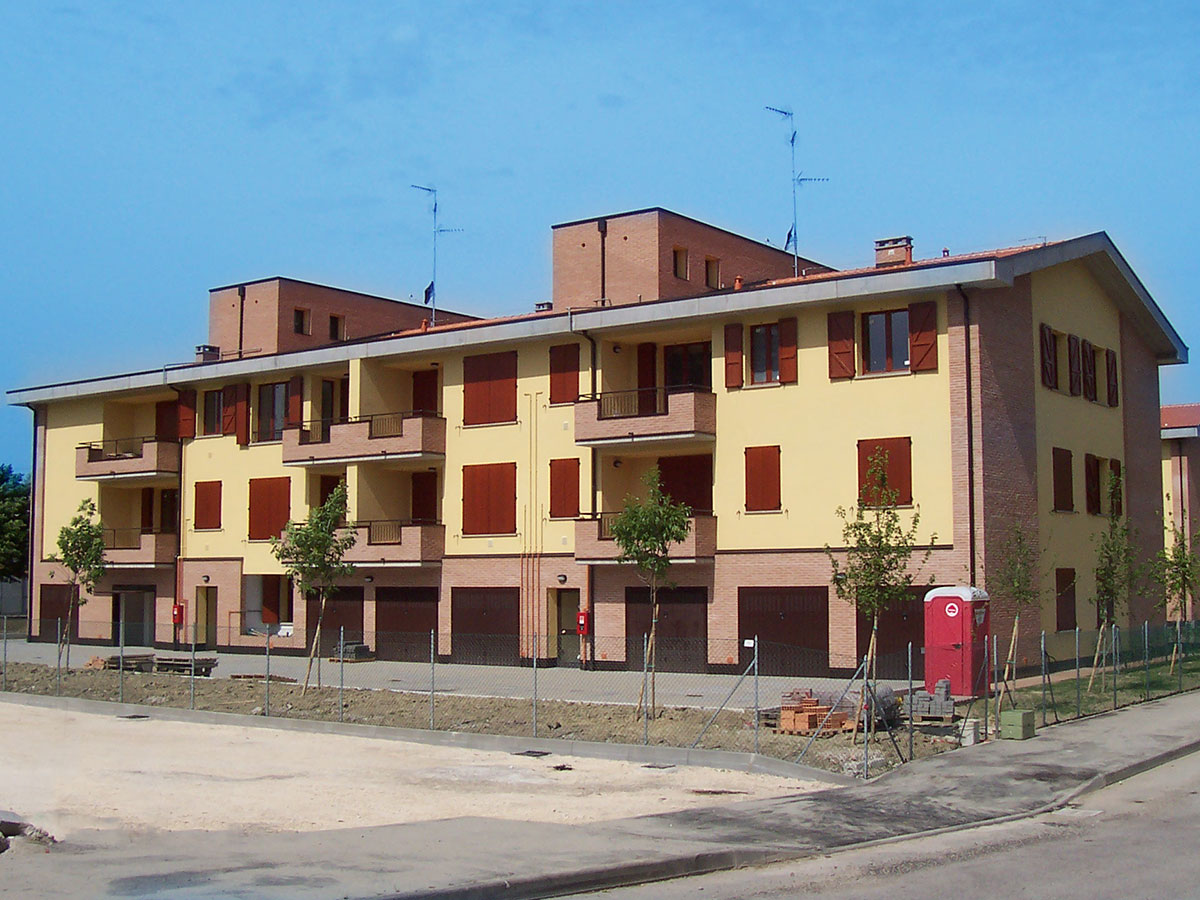 Nuova palazzina ad uso residenziale