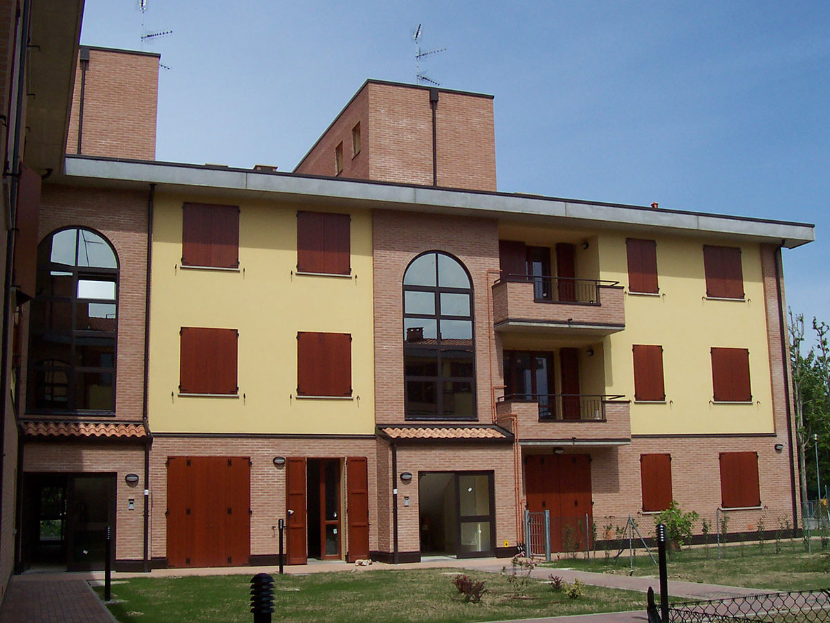 Nuova palazzina ad uso residenziale